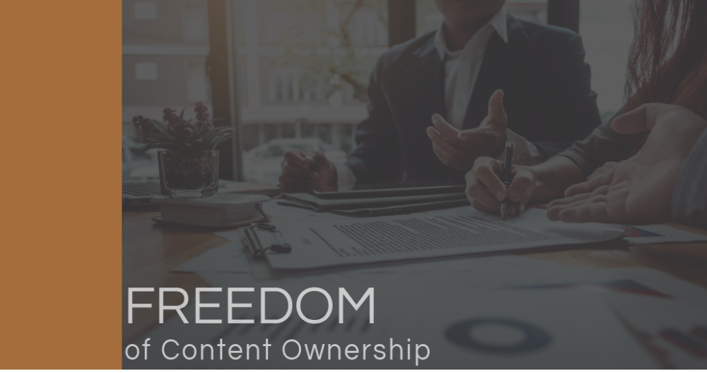 Marketing Content Ownership